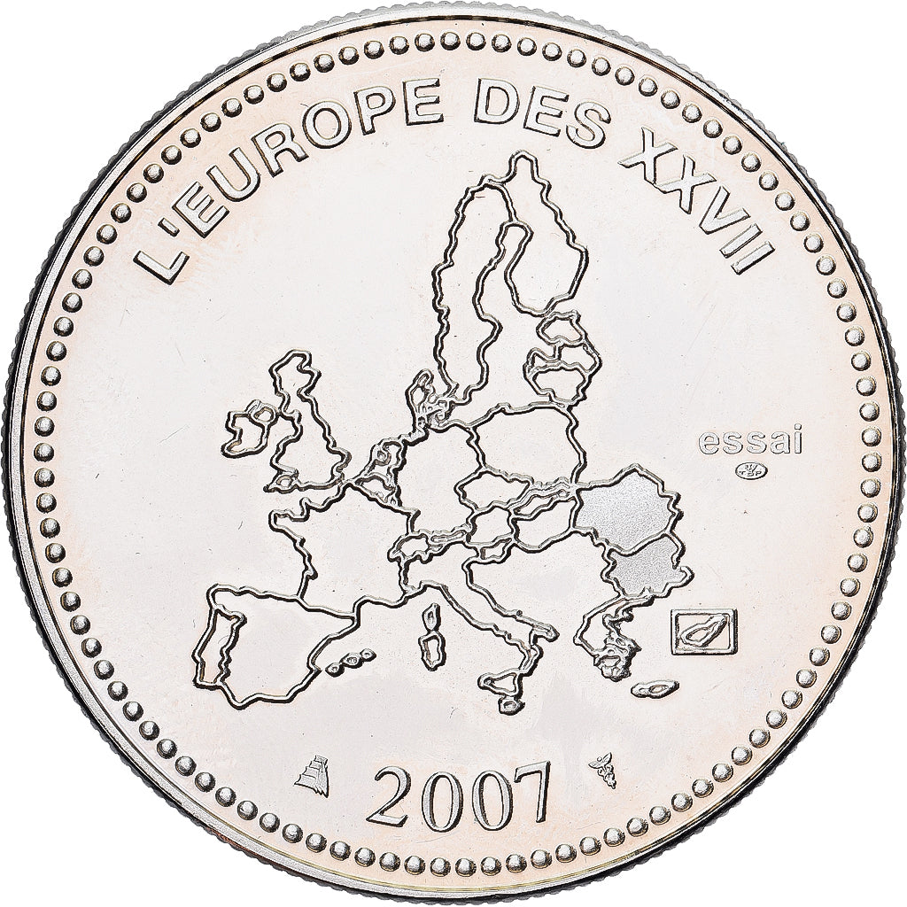 Frankrijk, Medaille, L'Europe des XXVII, La Slovénie entre dans l'Euro, 2007