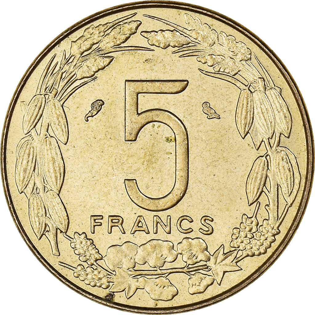Coin, EQUATORIAL AFRICAN STATES, 5 Francs, 1968