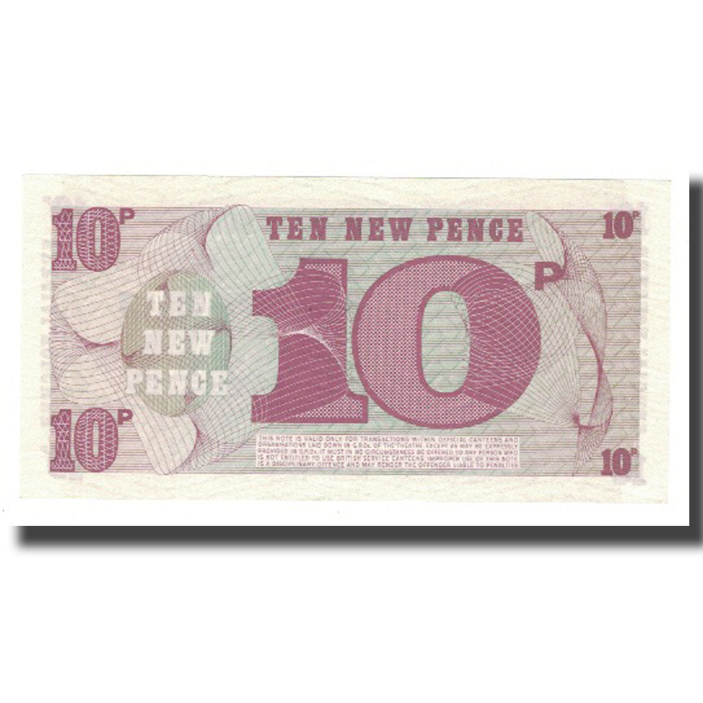 Nota, Grã-Bretanha, 10 New Pence, KM:M45a, UNC(65-70)