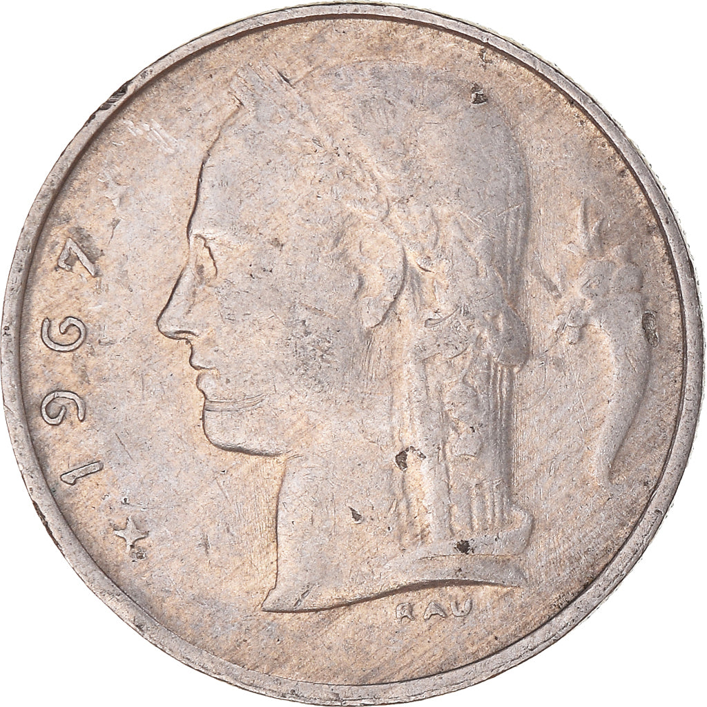 Moneta, Belgio, Franc, 1967