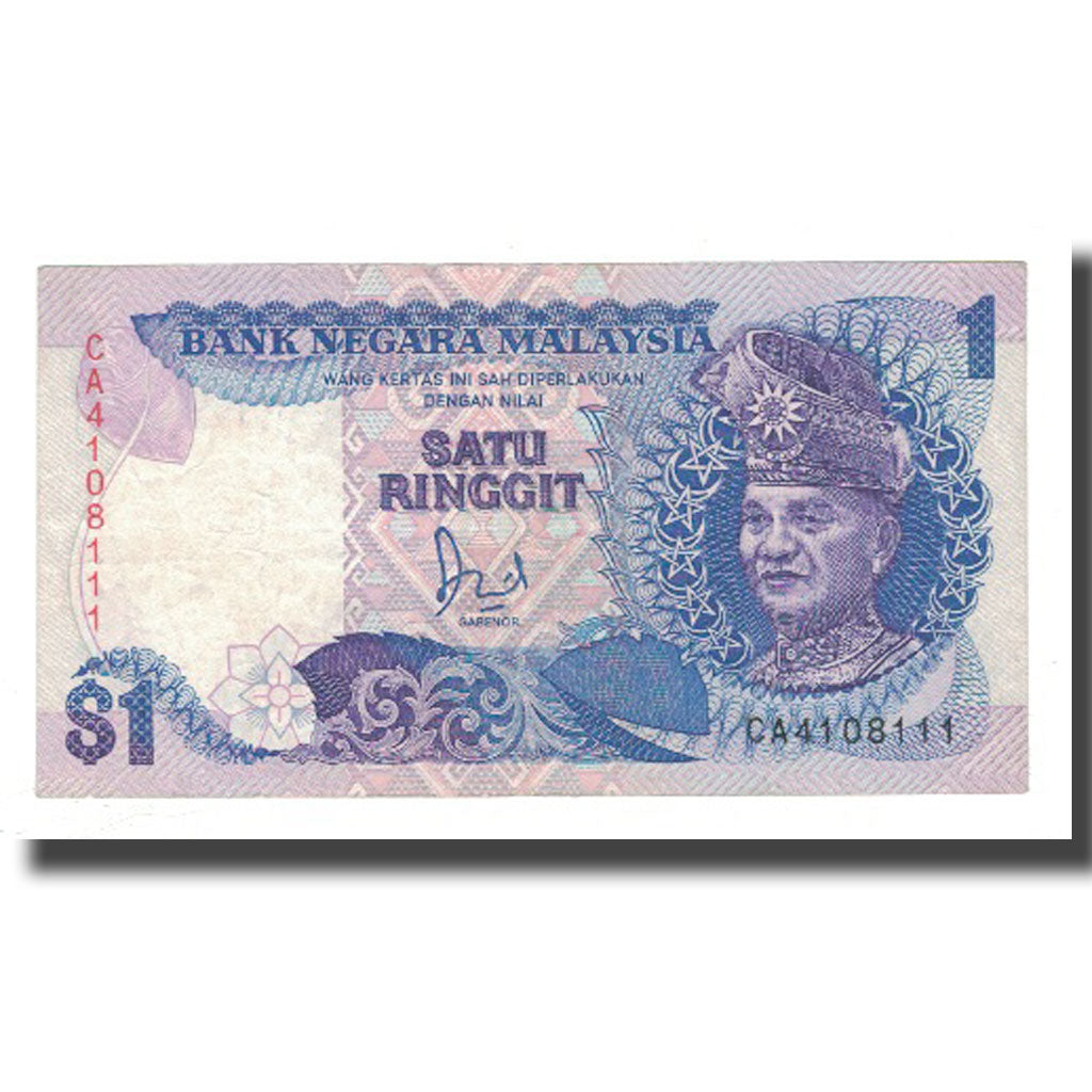 Geldschein, Malaysia, 1 Ringgit, KM:27A, S+