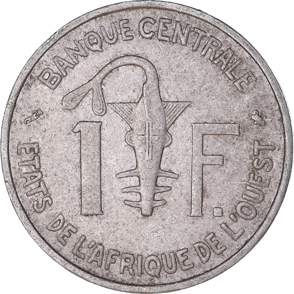 Coin, West African States, Franc, 1974