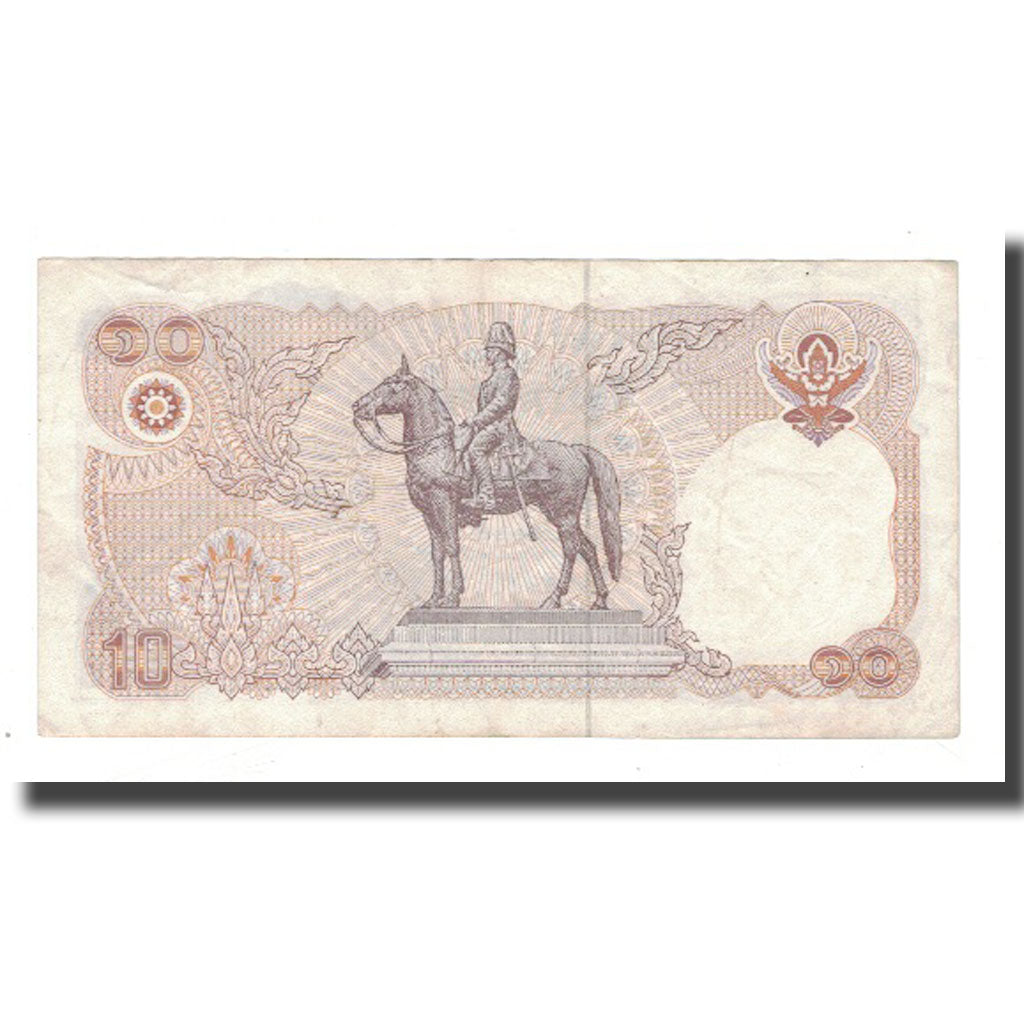 Banknote, Thailand, 10 Baht, KM:87, VF(20-25)