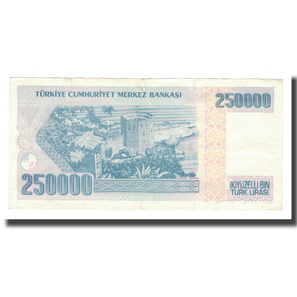 Billet, Turquie, 250,000 Lira, 1970, 1970-01-14, KM:211, TB+
