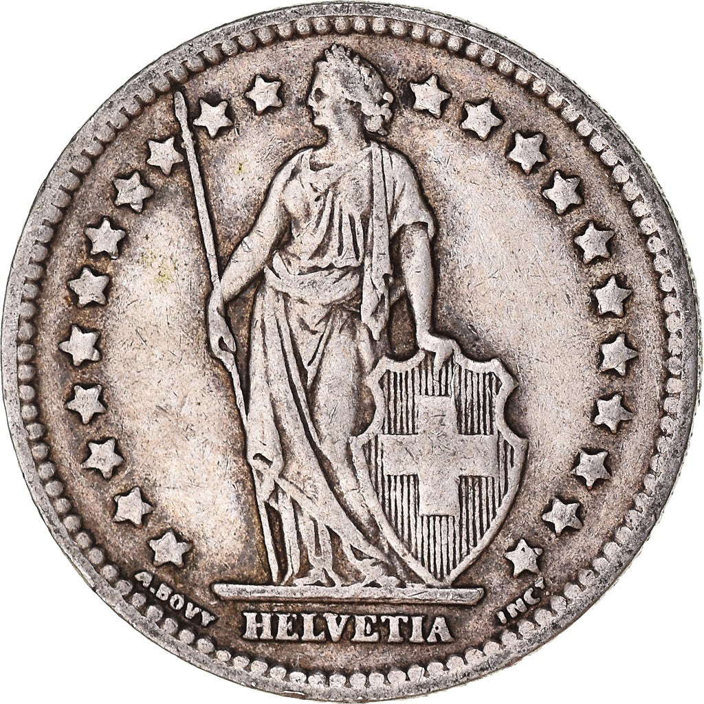 Moneta, Svizzera, Franc, 1943