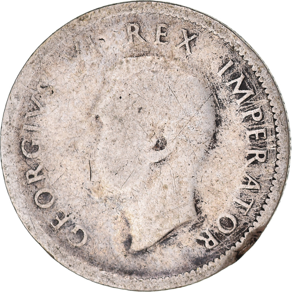 Moeda, África do Sul, 6 Pence, 1942