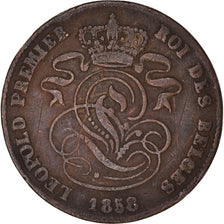 Monnaie, Belgique, 2 Centimes, 1858