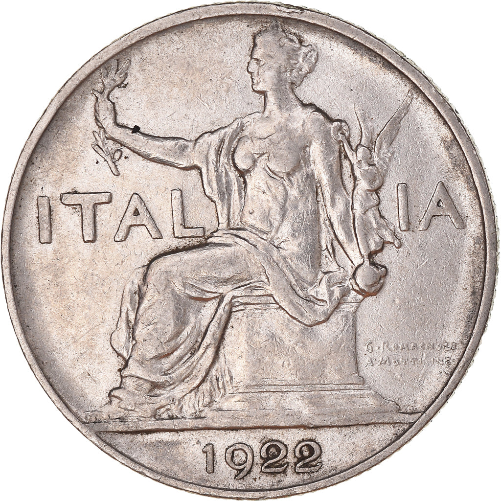 Munten, Italië, Lira, 1922