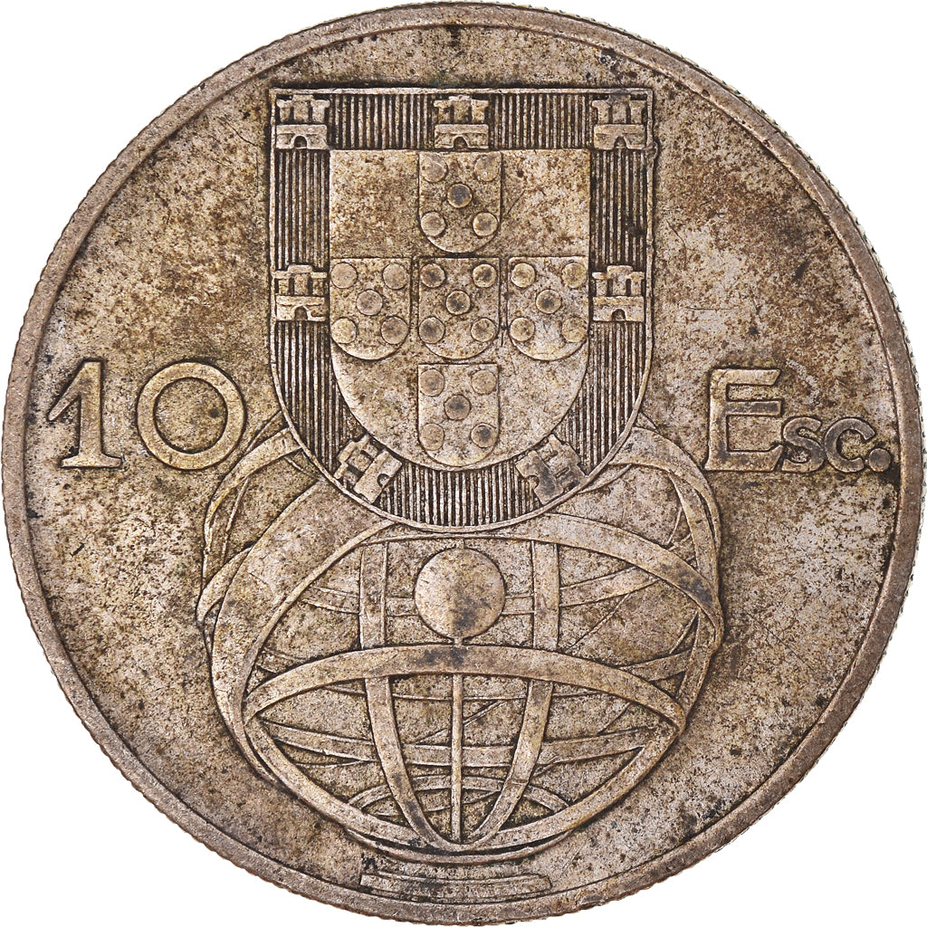 Moeda, Portugal, 10 Escudos, 1954