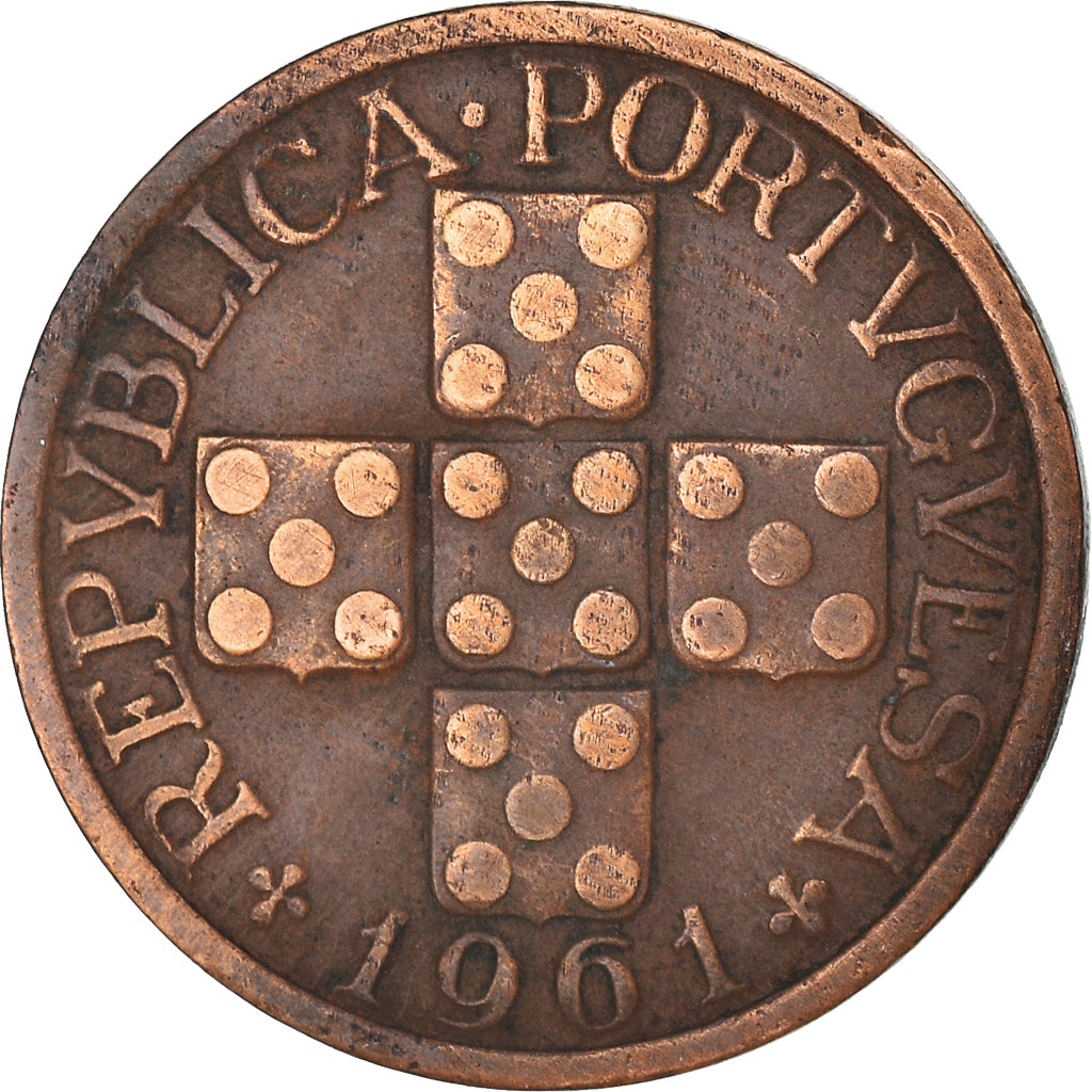Münze, Portugal, 20 Centavos, 1961