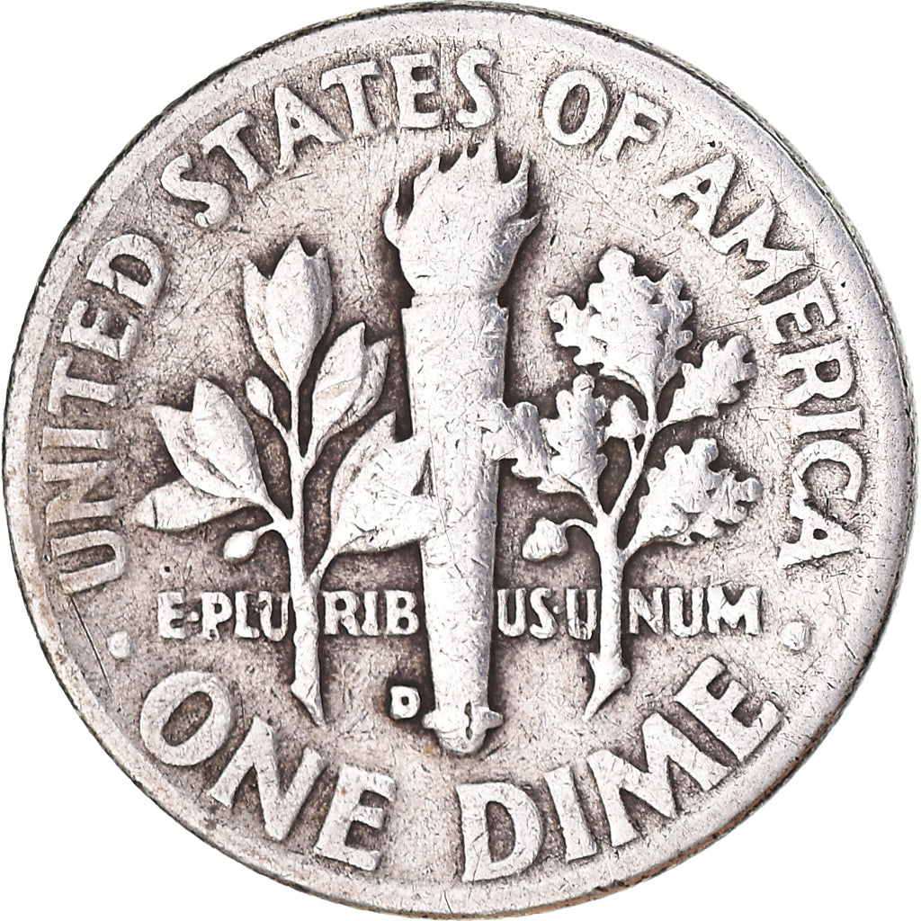Munten, Verenigde Staten, Dime, 1951