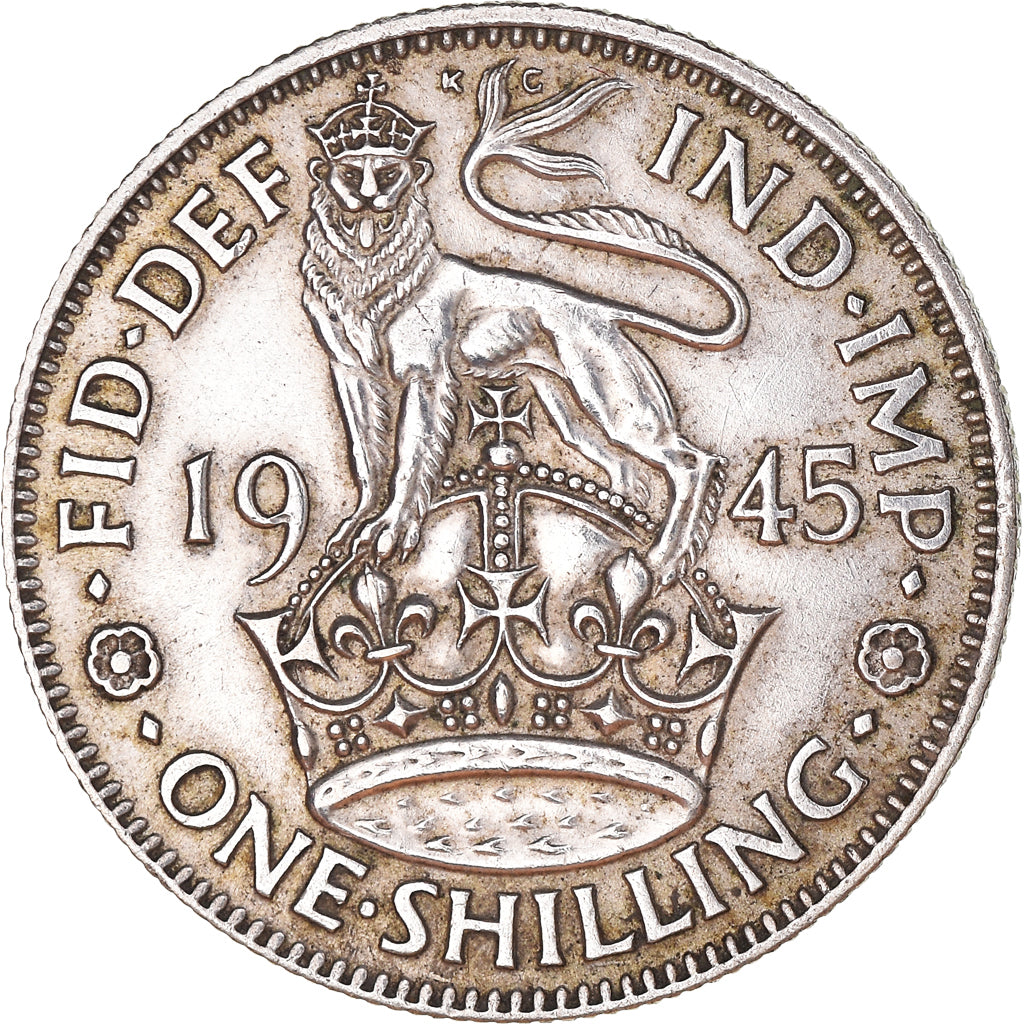 Coin, Great Britain, Shilling, 1945