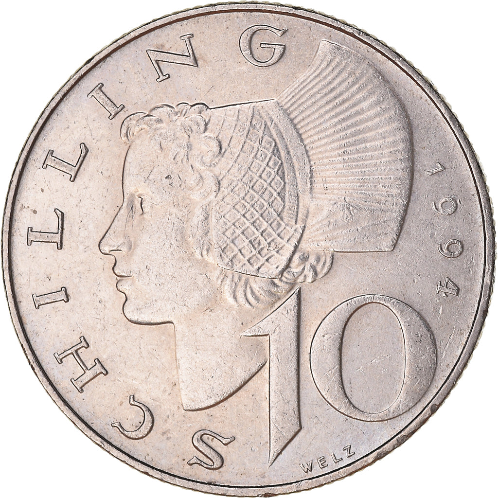 Moneta, Austria, 10 Schilling, 1994