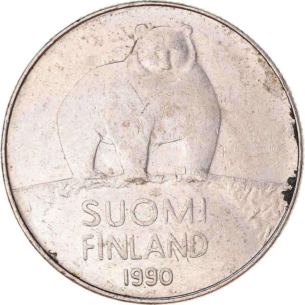 Munten, Finland, 50 Penniä, 1990