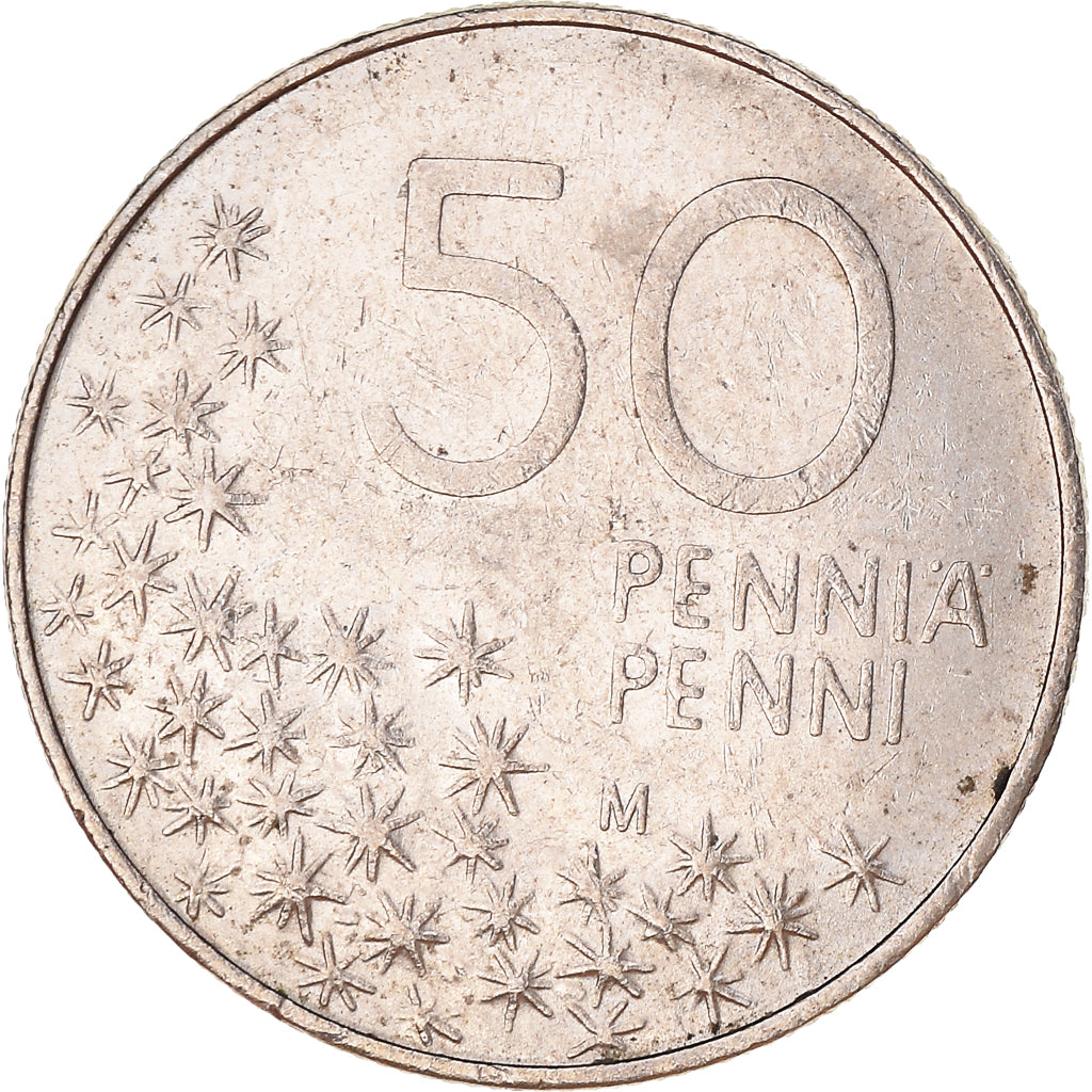Munten, Finland, 50 Penniä, 1990