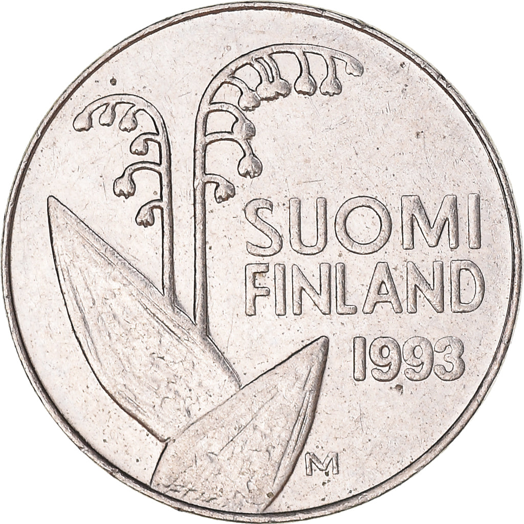 Munten, Finland, 10 Pennia, 1993
