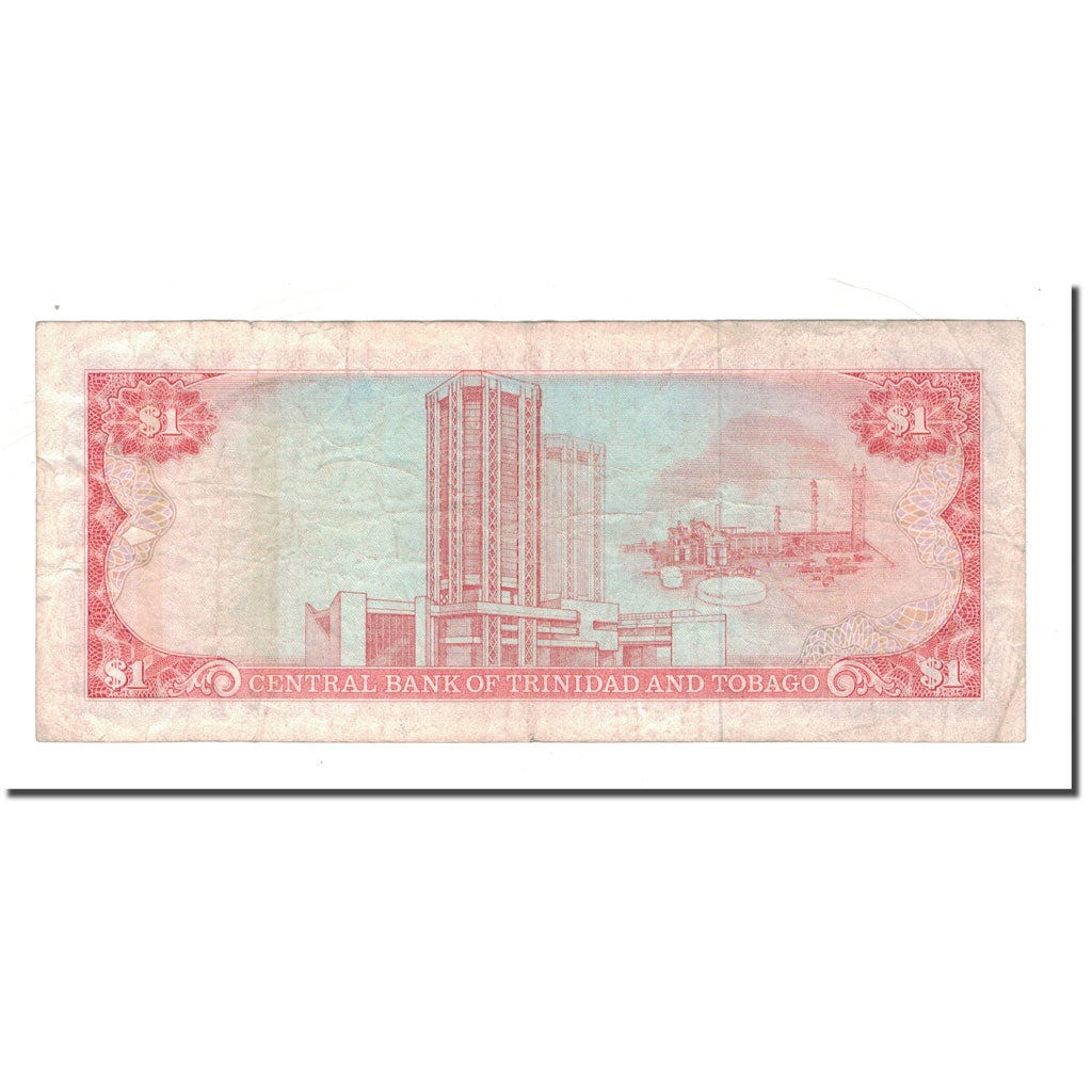 Banknote, Trinidad and Tobago, 1 Dollar, KM:36a, VG(8-10)