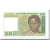 Banknote, Madagascar, 500 Francs = 100 Ariary, KM:75b, EF(40-45)