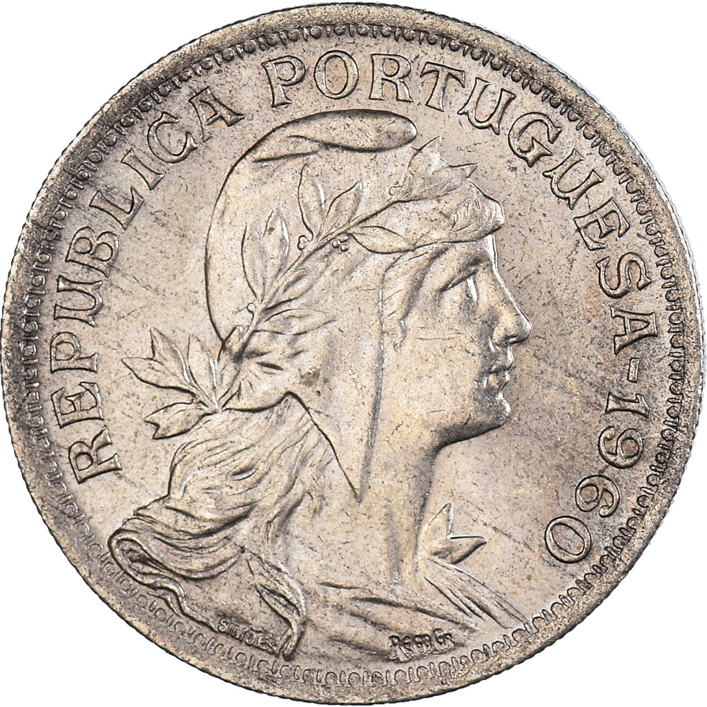 Moneta, Portogallo, 50 Centavos, 1960
