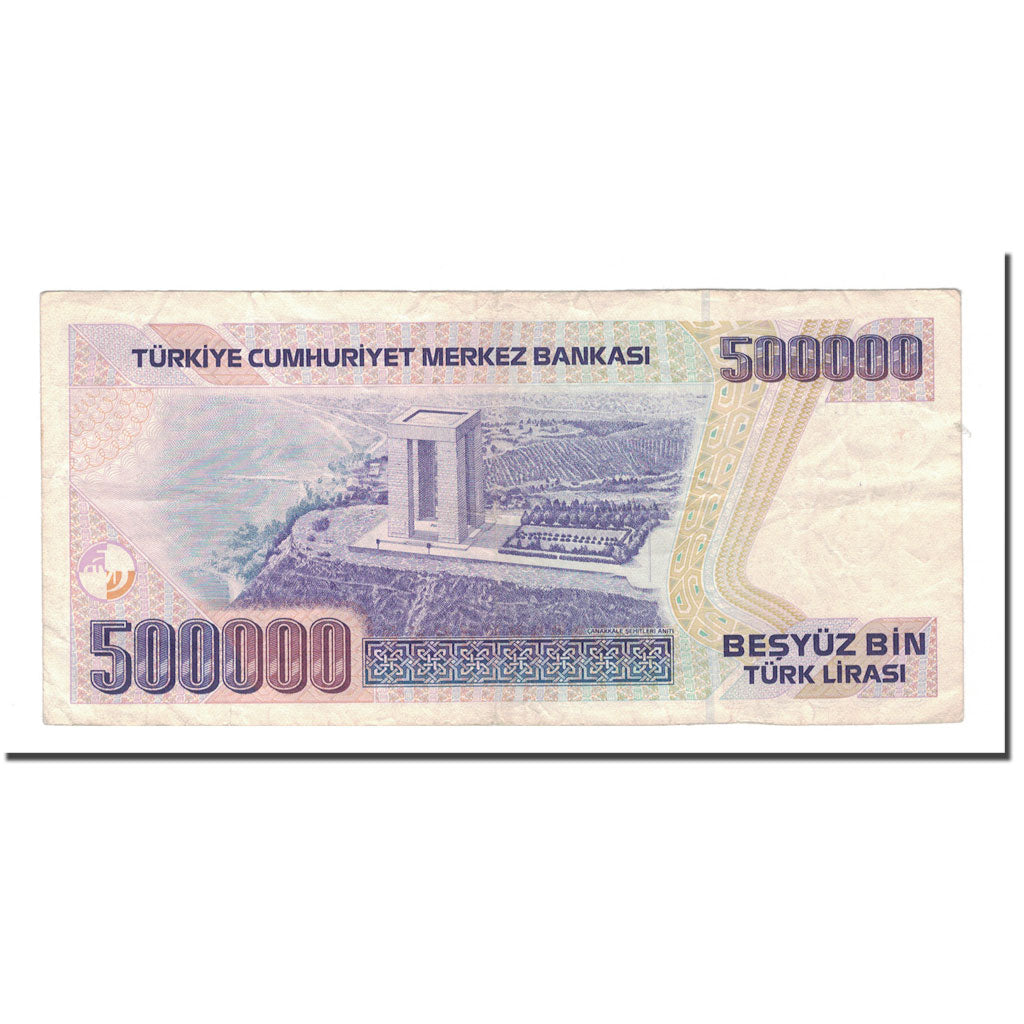 Billet, Turquie, 500,000 Lira, 1970, 1970-01-14, KM:208, TB+