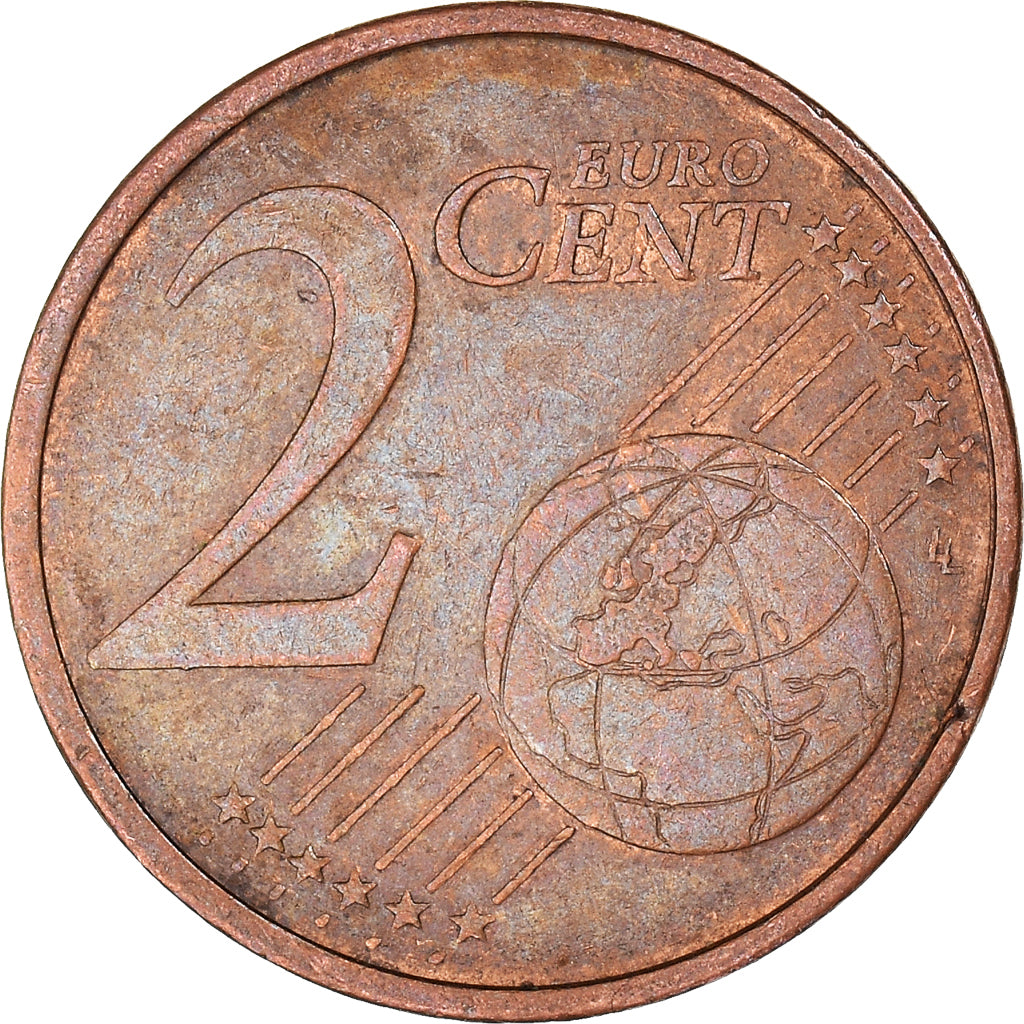Münze, Frankreich, 2 Euro Cent, 2014