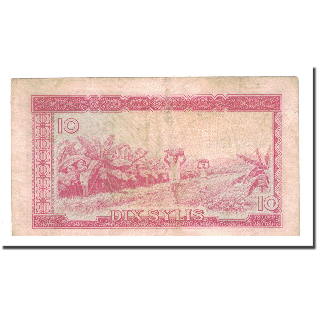 Billete, 10 Sylis, 1960, Guinea, 1960-03-01, KM:23a, BC