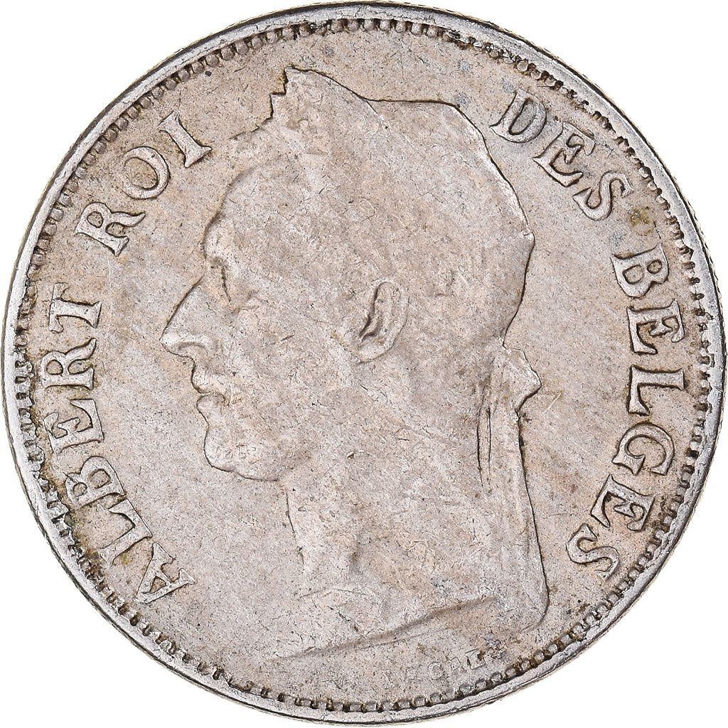 Coin, Belgian Congo, 50 Centimes, 1925