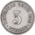 Moneda, ALEMANIA - IMPERIO, 5 Pfennig, 1908