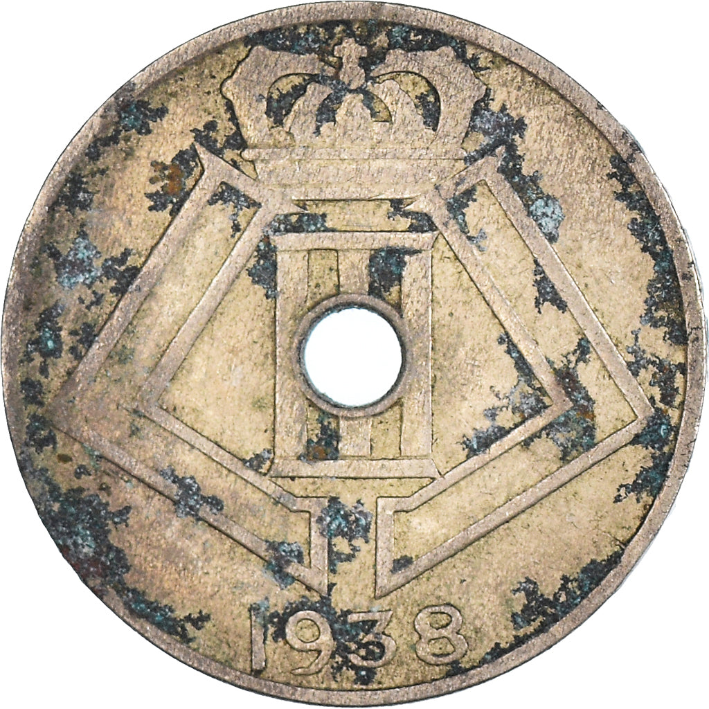 Coin, Belgium, 5 Centimes, 1938