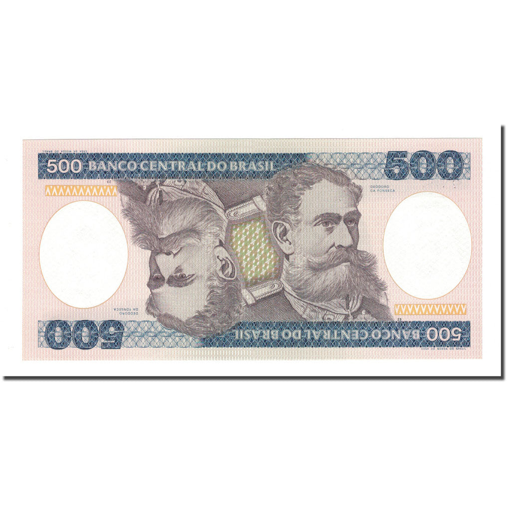 Banknote, Brazil, 500 Cruzeiros, KM:200b, UNC(65-70)