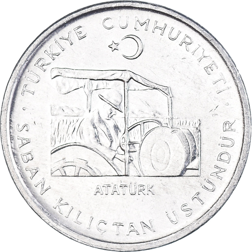 Moeda, Turquia, 10 Kurus, 1975