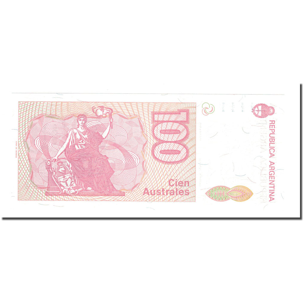 Billete, 100 Australes, Argentina, KM:327c, UNC