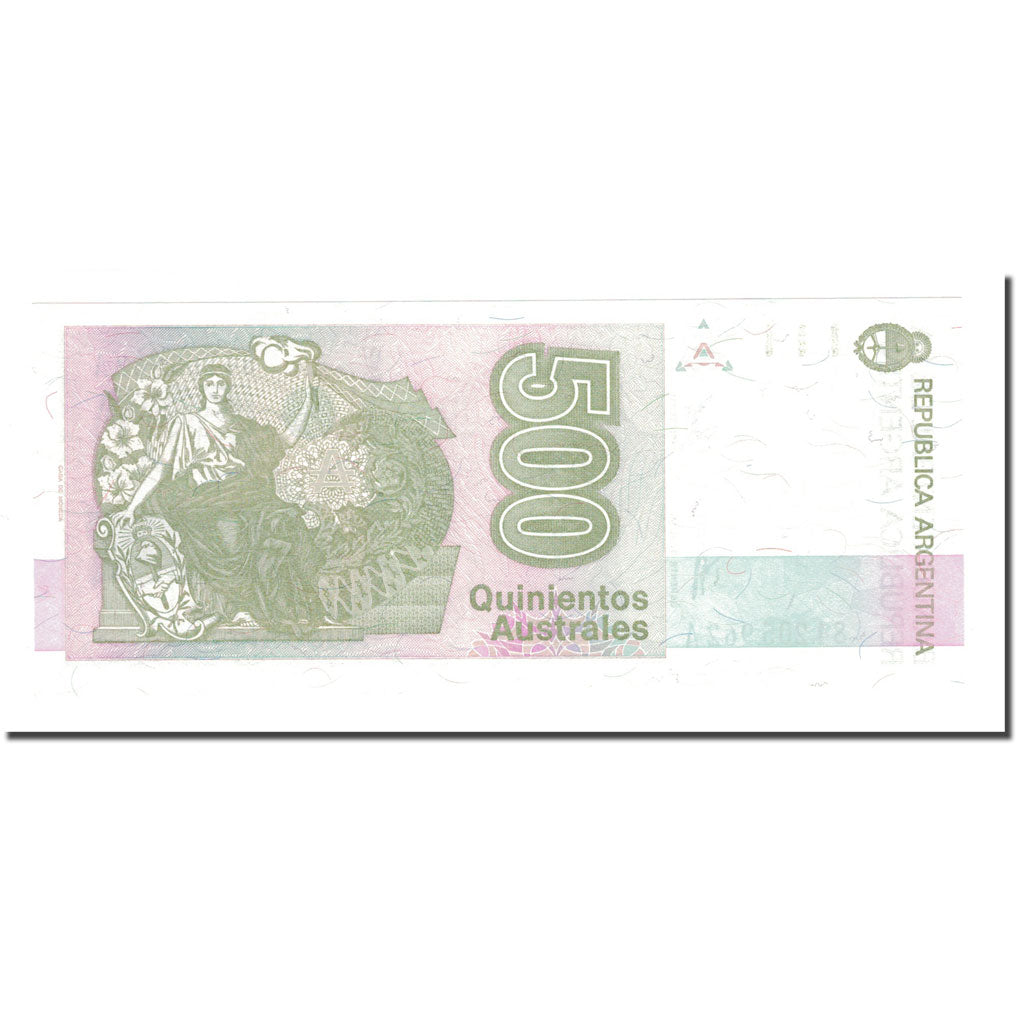 Banknote, Argentina, 500 Australes, KM:328b, UNC(65-70)