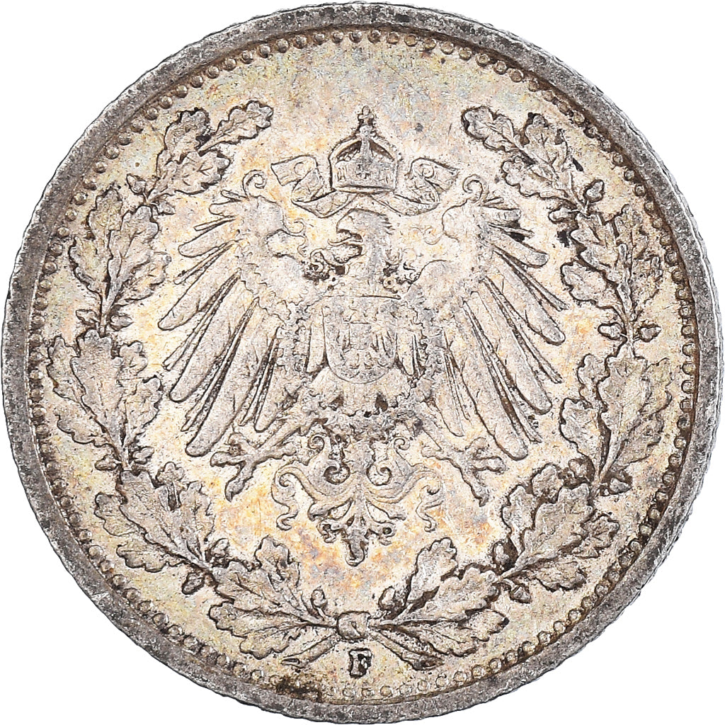 Münze, GERMANY - EMPIRE, 1/2 Mark, 1906