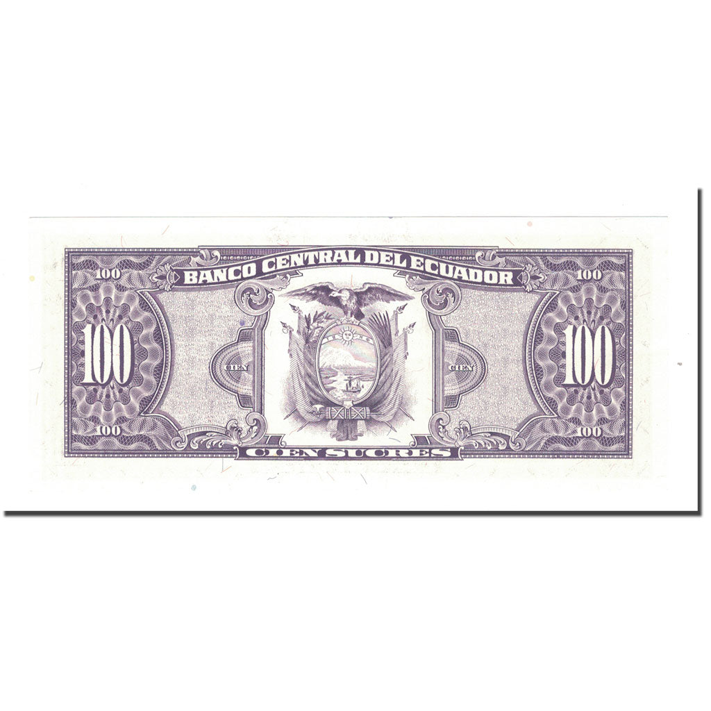 Nota, Equador, 100 Sucres, 1997, 1997-04-03, KM:123Ad, UNC(65-70)