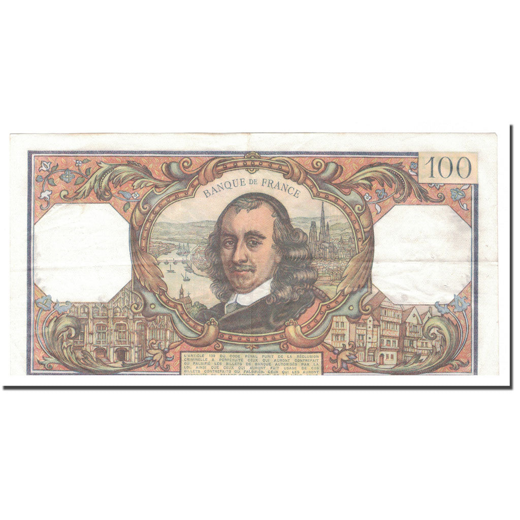 France, 100 Francs, 1970, 1970-04-02, TTB, Fayette:65.31, KM:149c