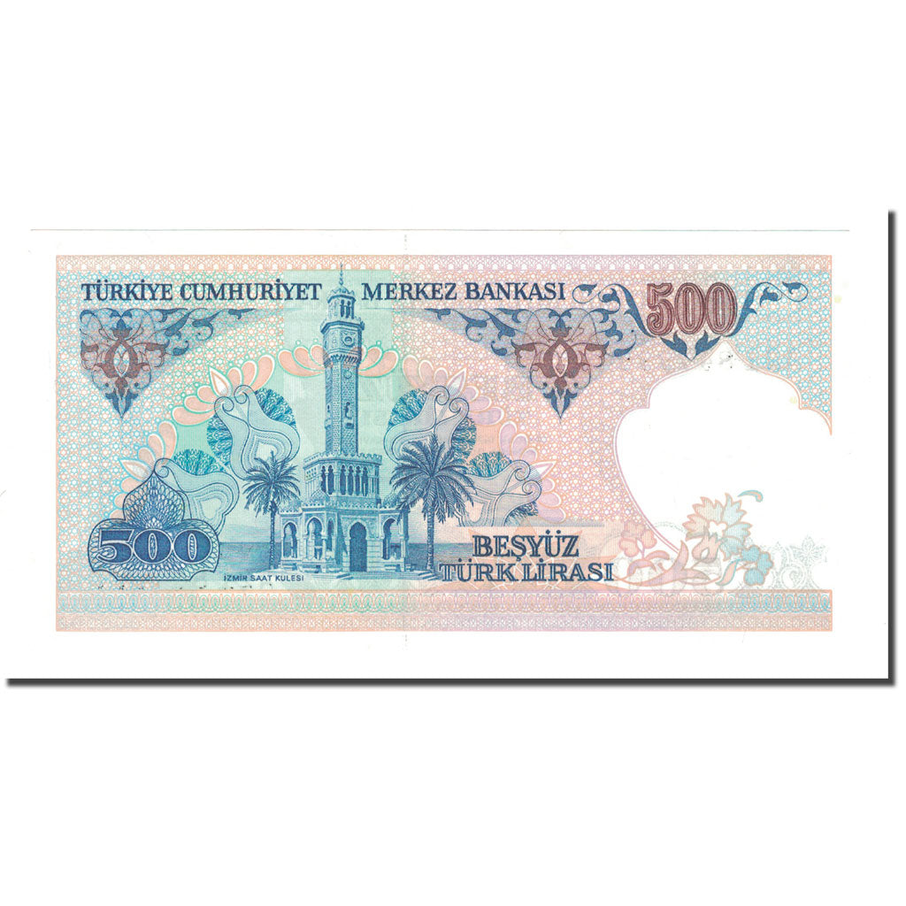 Banknote, Turkey, 500 Lira, 1970, 1970-01-14, KM:195, UNC(65-70)