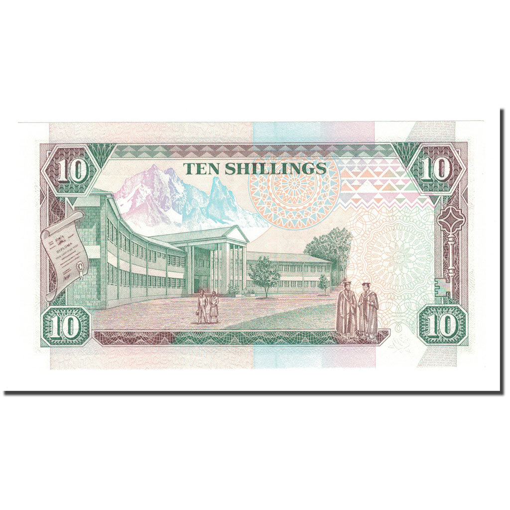 Banknote, Kenya, 10 Shillings, 1993, 1993-07-01, KM:24e, UNC(65-70)