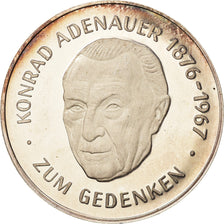 Germania, medaglia, Konrad Adenauer, Zum Gedenken, 1967, SPL, Argento