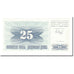 Banconote, Bosnia - Erzegovina, 25 Dinara, 1992, 1992-07-01, KM:11a, FDS
