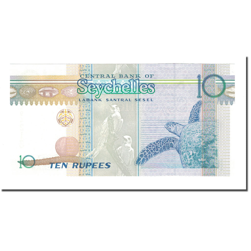 Banconote, Seychelles, 10 Rupees, KM:36a, FDS