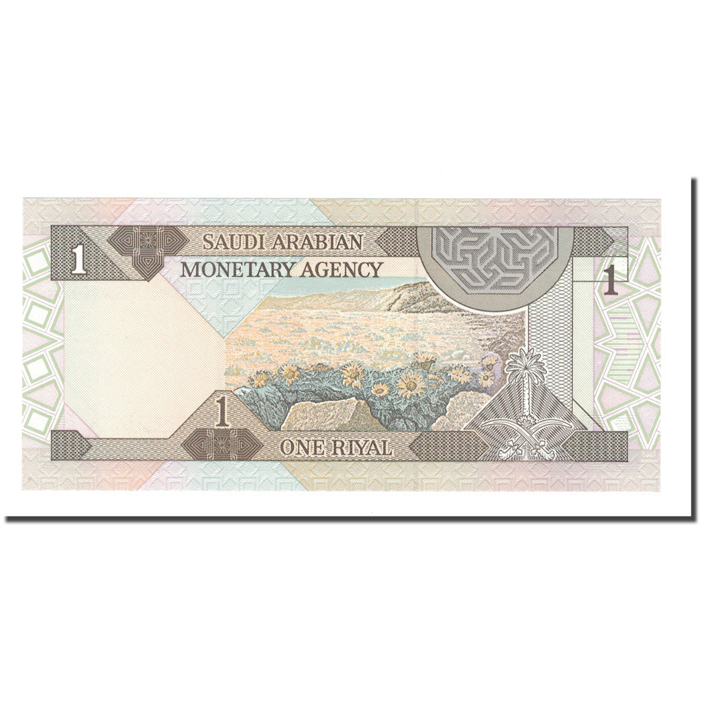 Banknote, Saudi Arabia, 1 Riyal, KM:21b, UNC(65-70)
