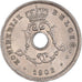 Münze, Belgien, 5 Centimes, 1902