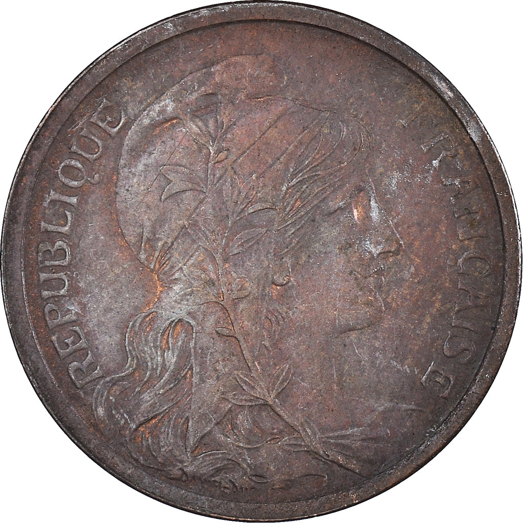 Moneta, Francia, 2 Centimes, 1904