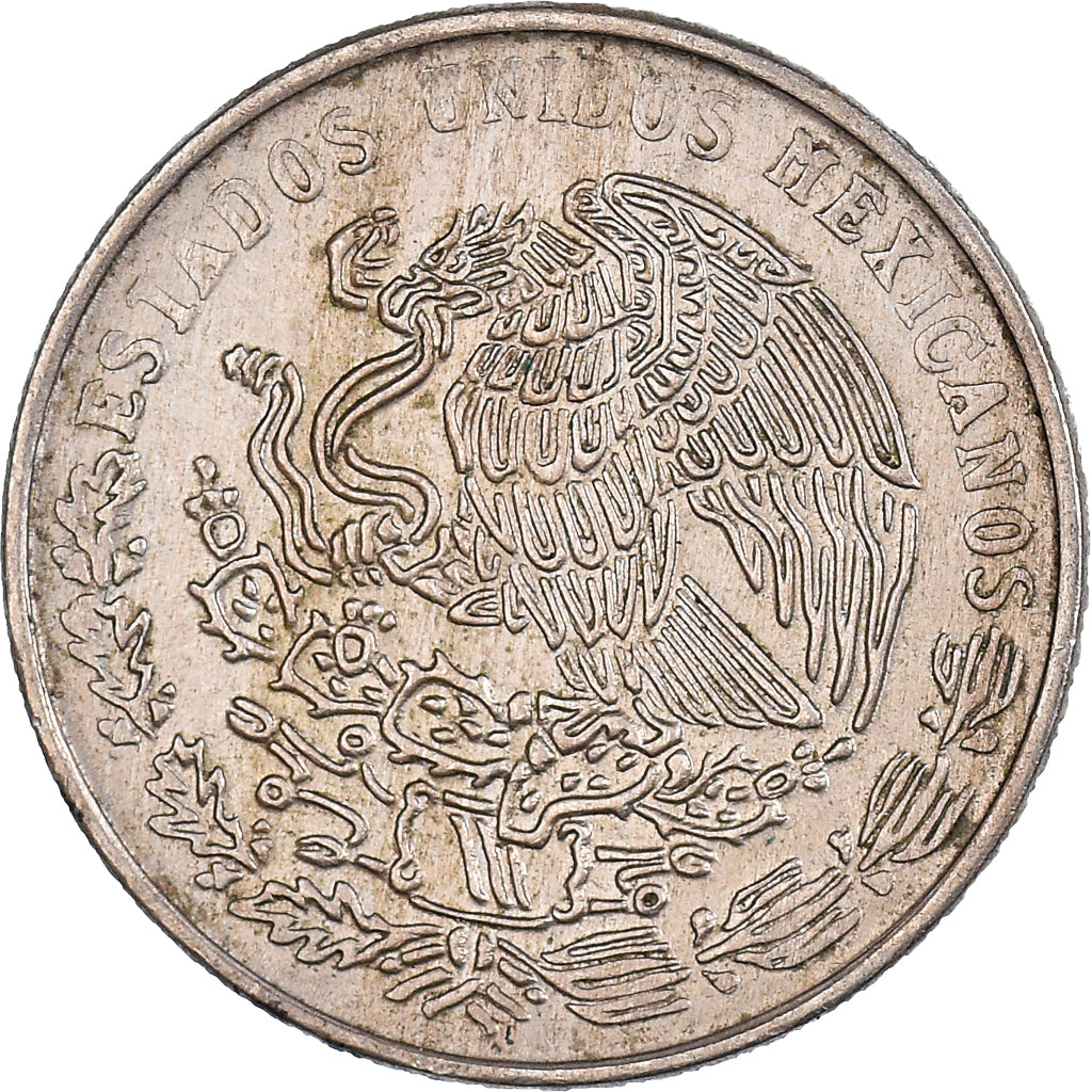 Münze, Mexiko, 20 Centavos, 1982