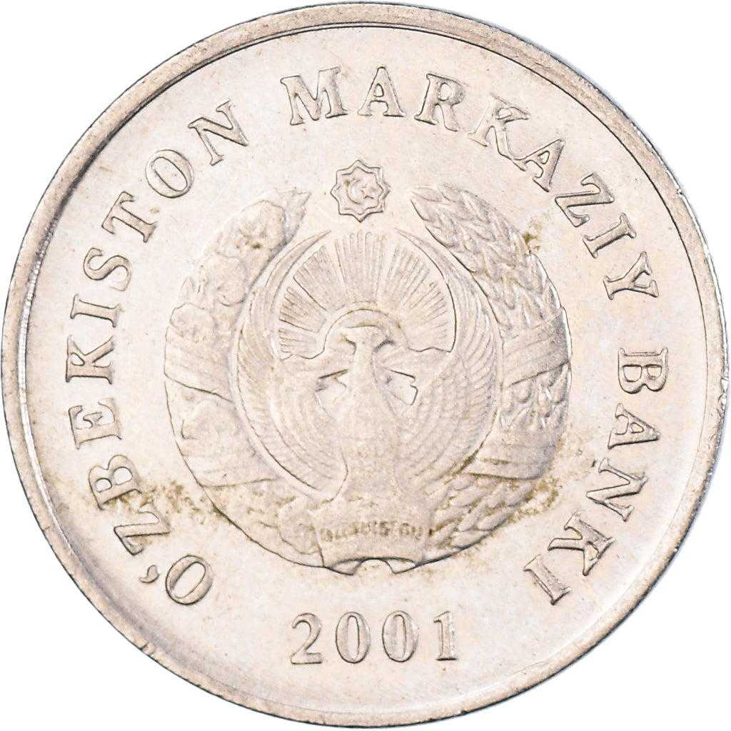 Coin, Uzbekistan, 10 Som, 2001