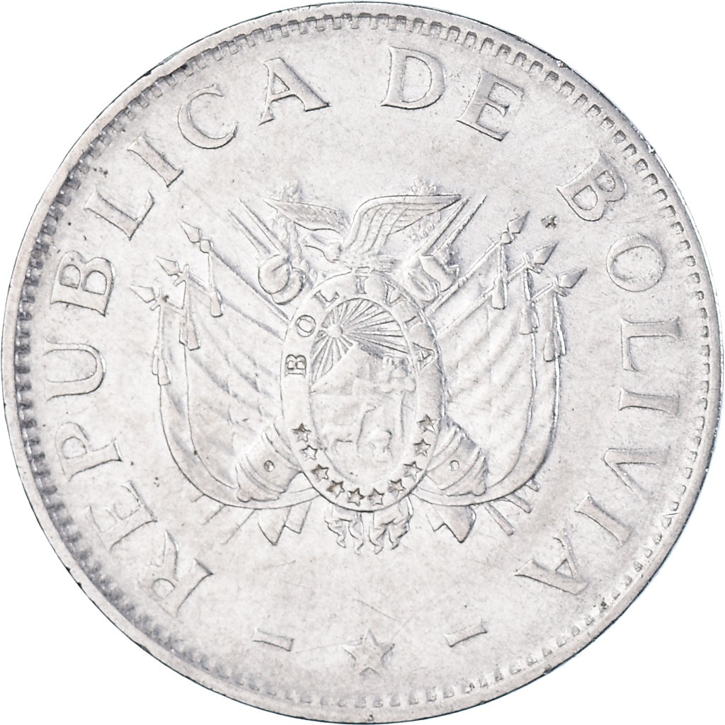 Monnaie, Bolivie, 50 Centavos, 1997