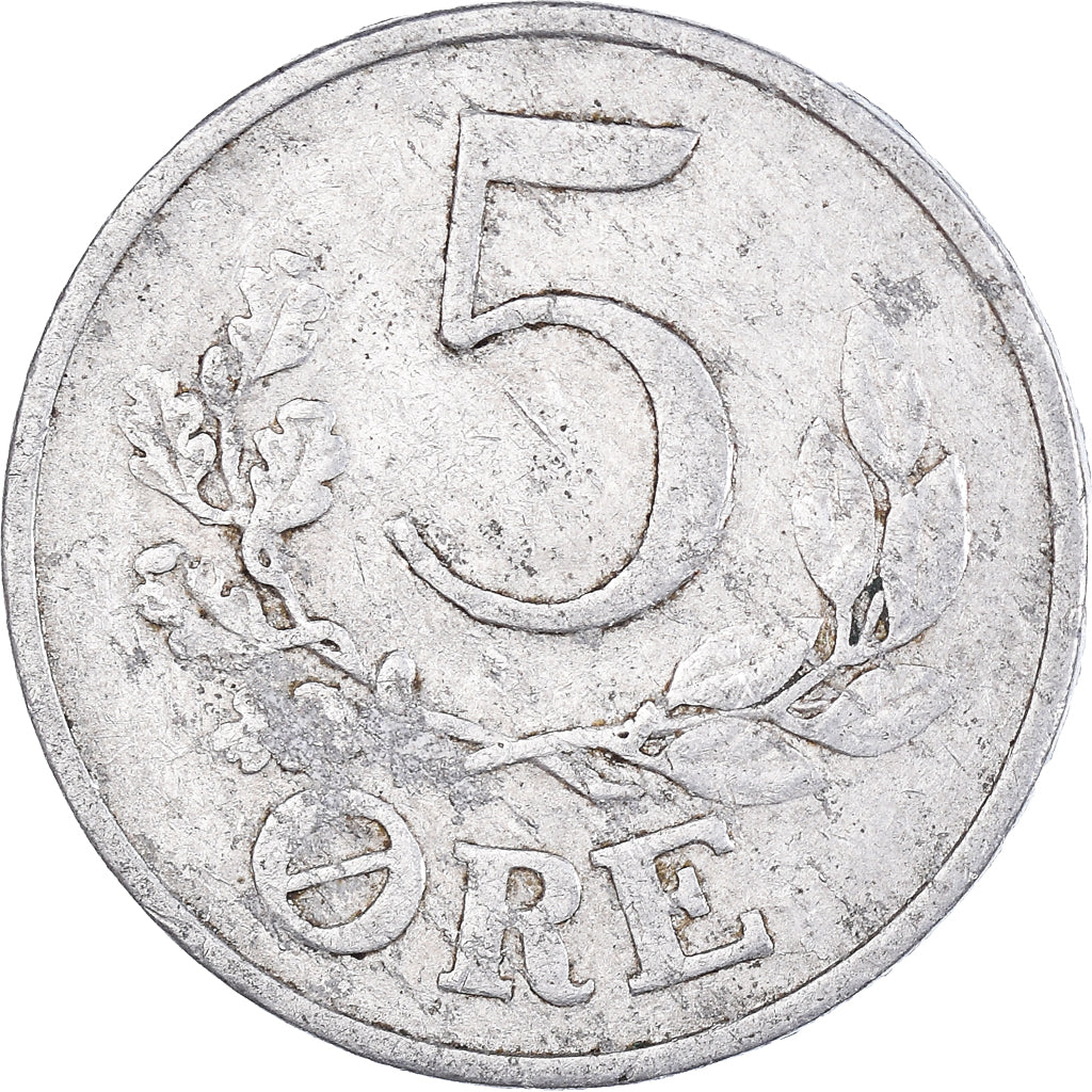 Moeda, Dinamarca, 5 Öre, 1941