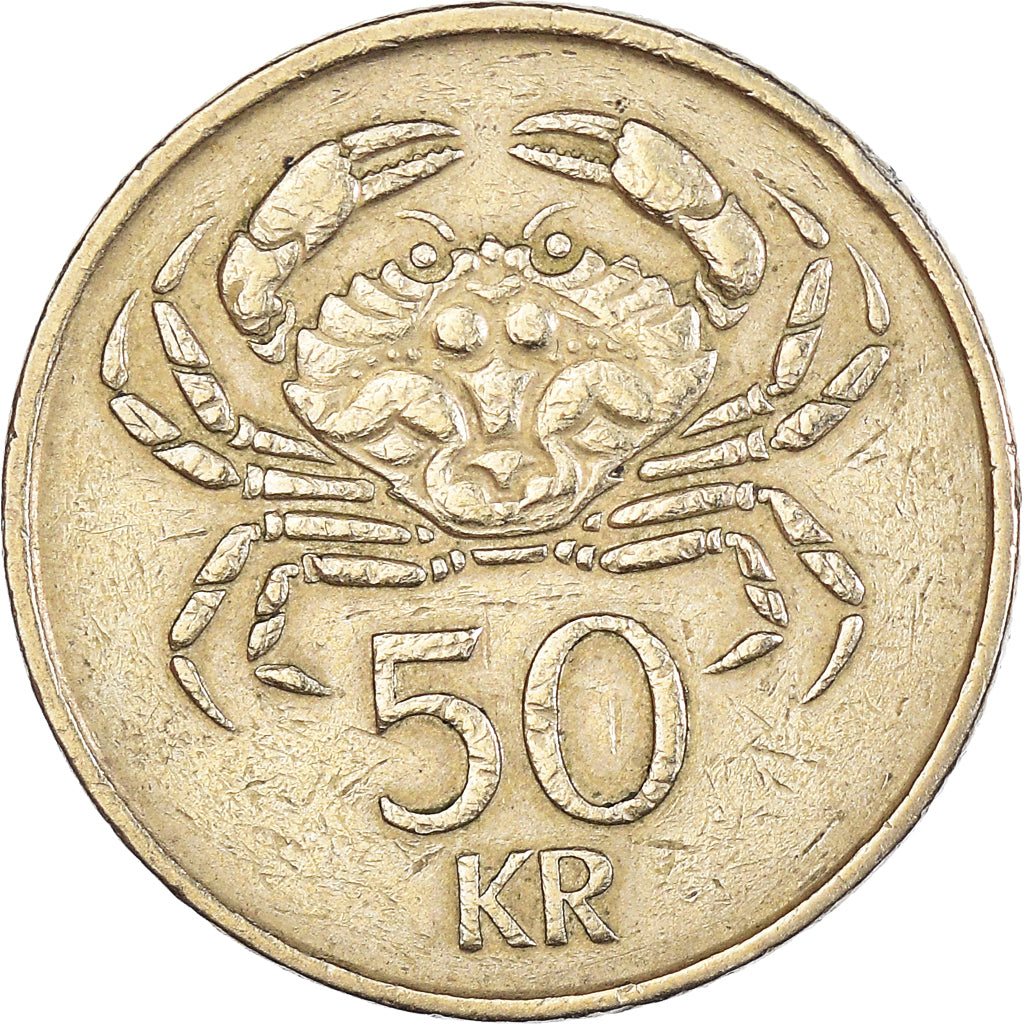 Monnaie, Islande, 50 Kronur, 1987