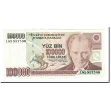 Biljet, Turkije, 100,000 Lira, 1970, 1970-01-14, KM:205, SPL